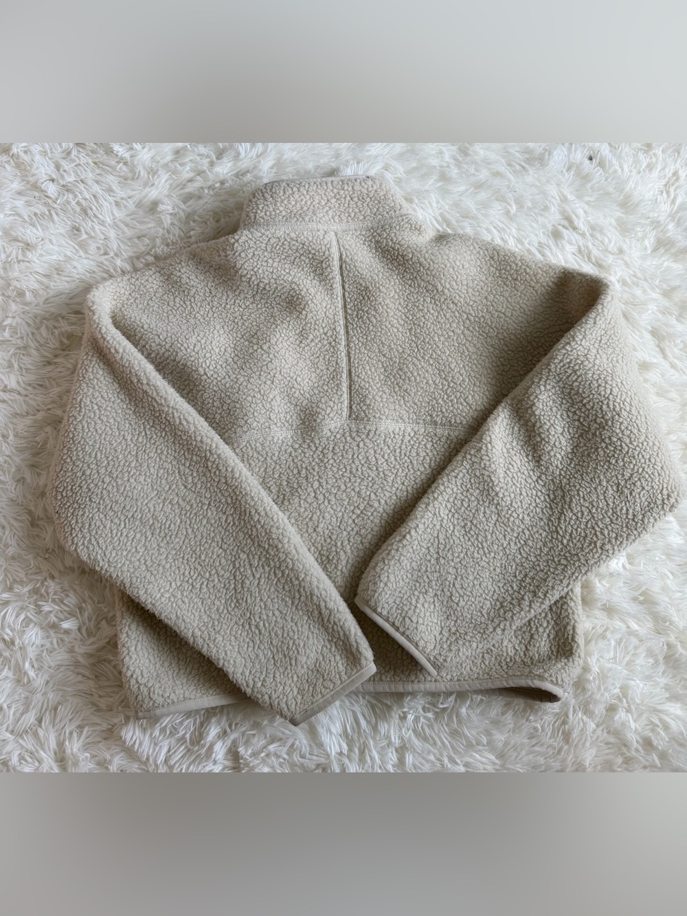 Aritzia Tna Polartec® Thermal Pro™ 1/2 Zip Hi-Hip Sweater - Picture 3 of 11